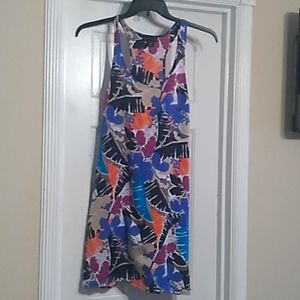 Apostrophe multi-colored dress, size medium